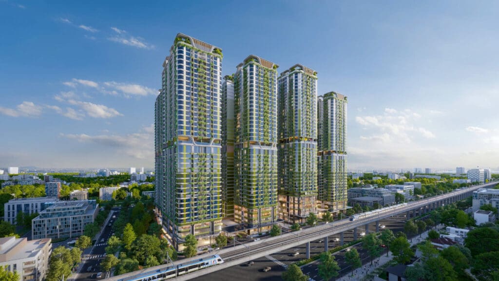 Mặt tiền xanh 100m dài nhất đại lộ Đông Bắc TP.HCM