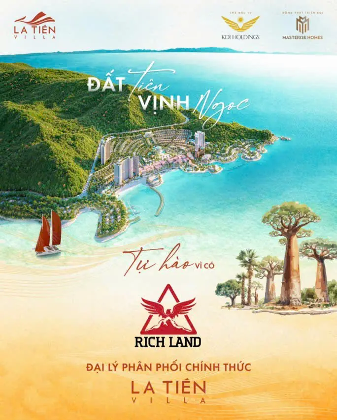 Rich Land Việt Nam là đại lý phân phối chính thức dự án La Tiên Villa