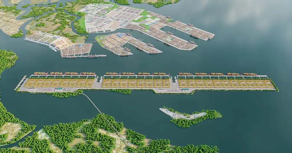 Phối cảnh cảng Cần Giờ