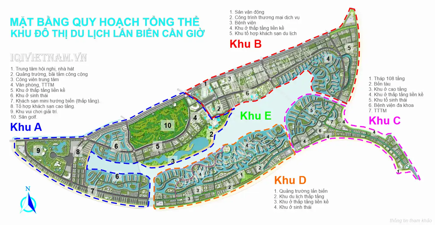 Mặt bằng quy hoạch tổng thể