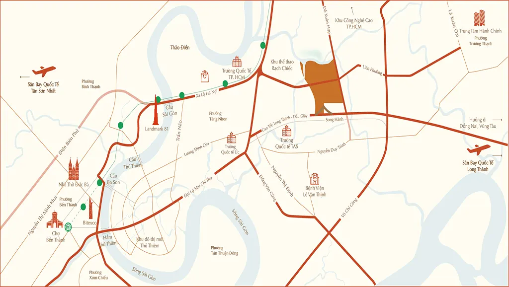 Vị trí Masteri Park Place