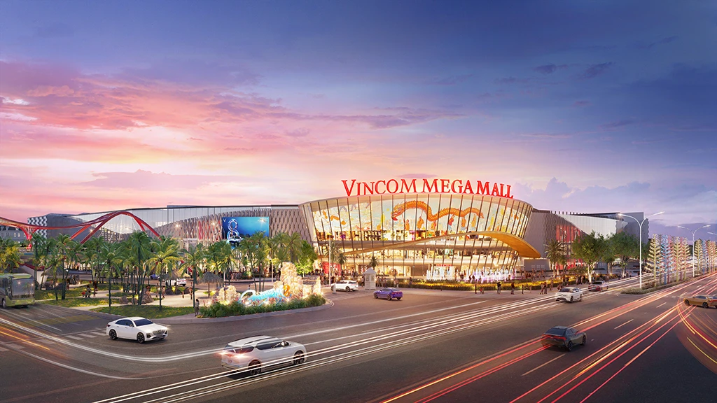 Phối cảnh trung tâm thương mại Vincom