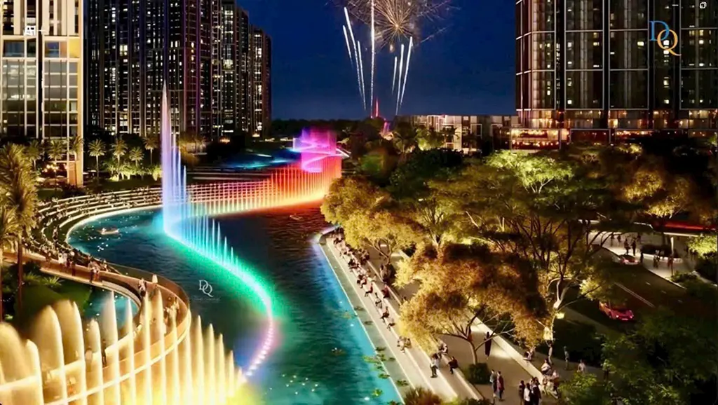 Kênh đào nhạc nước phân khu CT5 Global City